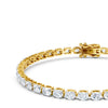 Oval Diamond Tennis Bracelet