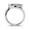 Marquise Cut Modern Twist Ring Setting