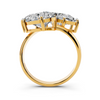 Dual Pear Diamond Setting