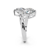 Dual Pear Diamond Setting