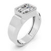 Emerald Bezel Signet Setting