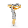Twin Pear Diamond Crossover Setting
