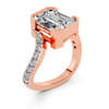 Twist Emerald Ring Setting
