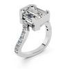 Twist Emerald Ring Setting