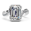 Twist Emerald Ring Setting