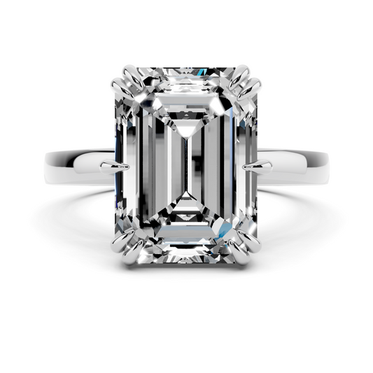 Elysian Emerald Solitaire Setting