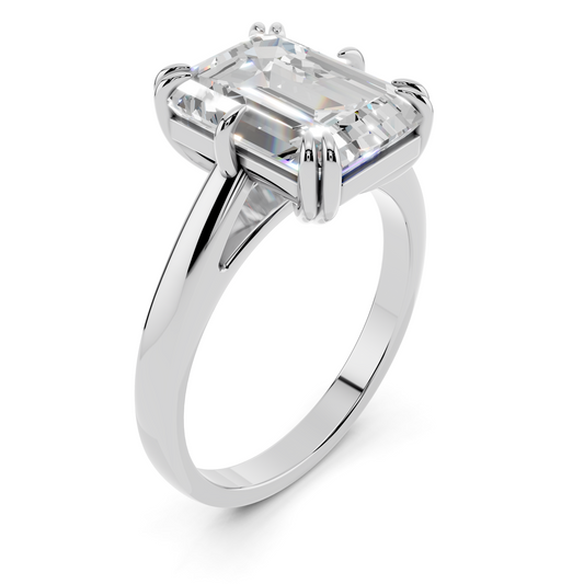 Elysian Emerald Solitaire Setting