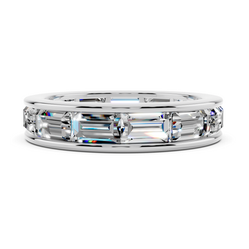 Aurex Baguette Eternity Band