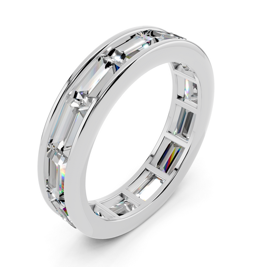 Aurex Baguette Eternity Band