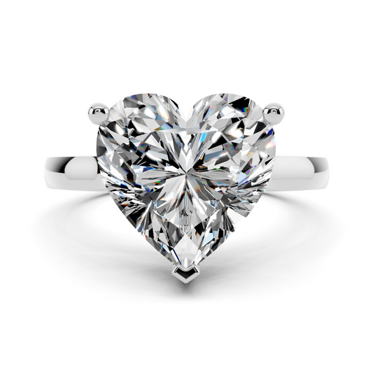 Céleste Heart Solitaire Setting