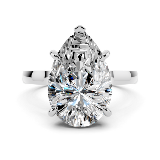 Liora Pear Solitaire Setting