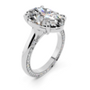 Liora Oval Hidden Halo Setting