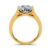 Three-Stone Pear Setting