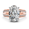 Split Pavé Solitaire Setting