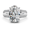 Split Pavé Solitaire Setting