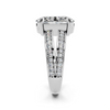 Split Pavé Solitaire Setting