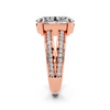 Split Pavé Solitaire Setting