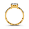 Split Pavé Solitaire Setting