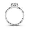 Split Pavé Solitaire Setting