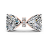 Harmony Twin Heart Diamond Setting