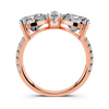 Harmony Twin Heart Diamond Setting