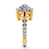 Harmony Twin Heart Diamond Setting