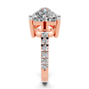 Harmony Twin Heart Diamond Setting