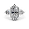 Kite Bezel Diamond Setting