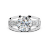 Split-Shank Diamond Setting