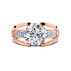 Split-Shank Diamond Setting