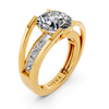 Split-Shank Diamond Setting