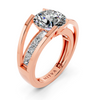 Split-Shank Diamond Setting