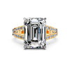 Imperia Hidden Halo Emerald Setting