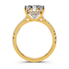 Imperia Hidden Halo Emerald Setting