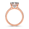 Imperia Hidden Halo Emerald Setting