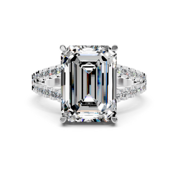 Imperia Hidden Halo Emerald Setting