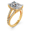 Imperia Hidden Halo Emerald Setting