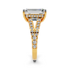 Imperia Hidden Halo Emerald Setting
