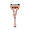 Imperia Hidden Halo Emerald Setting