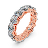 Celeste Round Diamond Eternity Band