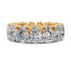 Pear Diamond Eternity Band