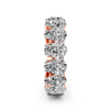 Pear Diamond Eternity Band