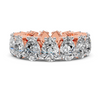 Pear Diamond Eternity Band
