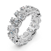 Pear Diamond Eternity Band