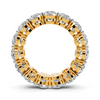 Pear Diamond Eternity Band