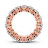 Pear Diamond Eternity Band