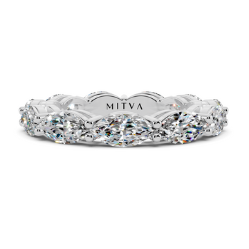 Marquise Diamond Eternity Band