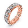 Classic Oval Diamond Eternity Band