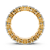 Classic Oval Diamond Eternity Band