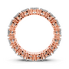 Classic Oval Diamond Eternity Band